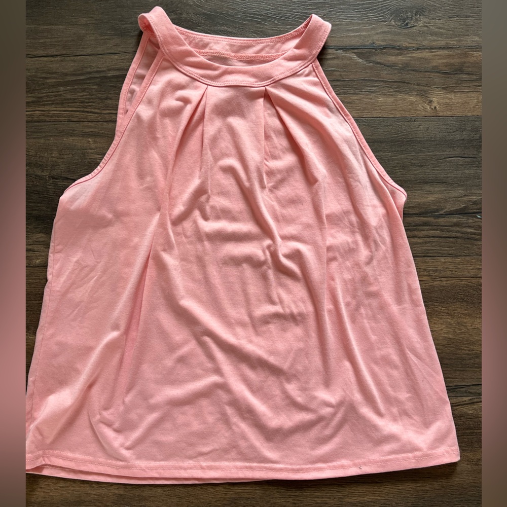Pink Sleeveless Top